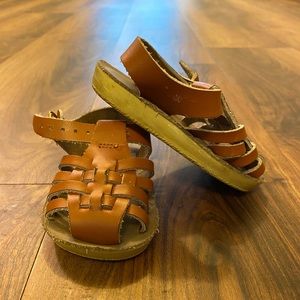 Brown Sun-San Salt Water Sandal -size 3